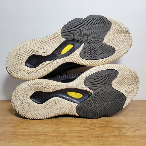 Adidas Crazy Hustle Men’s Black/White Basketball Shoes Size 9.5 FAST SHIPPING - Picture 11 of 12